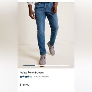 Tommy Bahama Indigo Straight Jeans